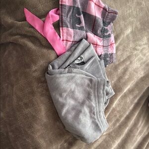Victoria's Secret Pink and Gray Shorts